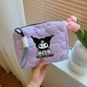 SANRIO© Kuromi Quilted Pouch Large