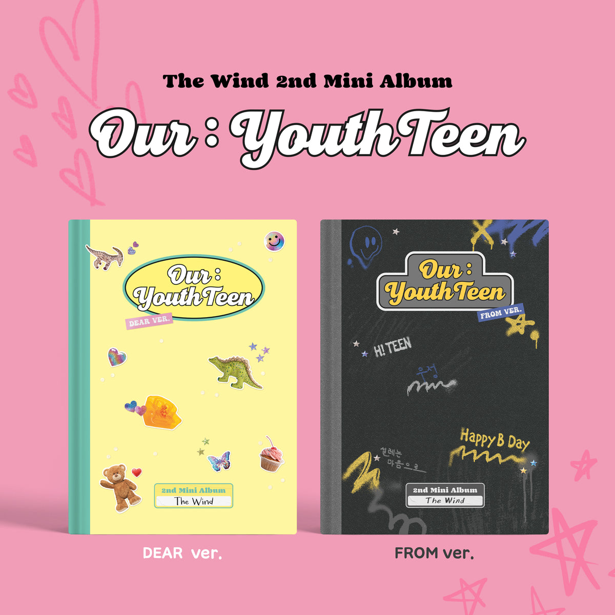 THE WIND - OUR YOUTHTEEN 2ND MINI ALBUM