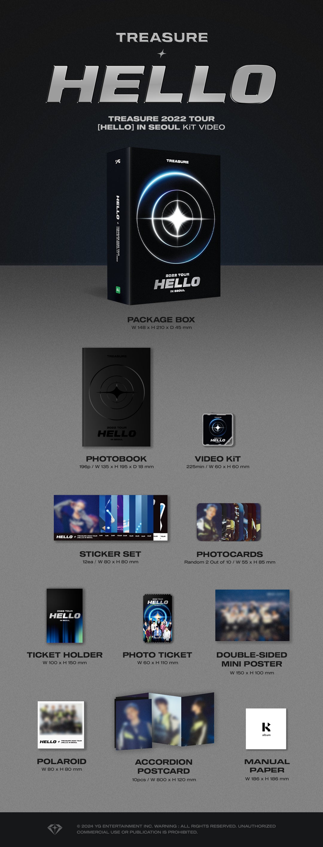 TREASURE - 2022 TOUR HELLO IN SEOUL