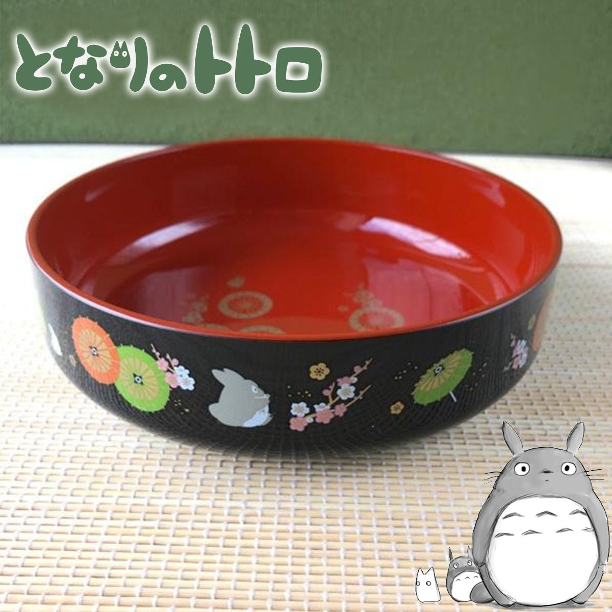 TOTORO© Lacquer Snack Bowl (Japan Edition)