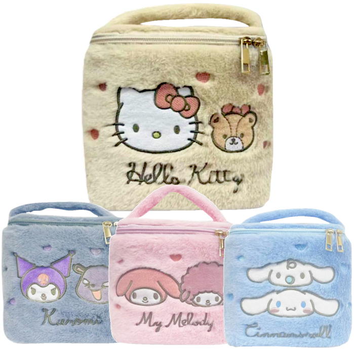 SANRIO© Character Goods Cosmetic Box Vanity Pouch