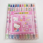 SANRIO© Hello Kitty Crayon Set 12 Colour in Box (Korea Edition)