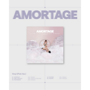 JISOO MINI ALBUM - AMORTAGE (VINYL VER.)