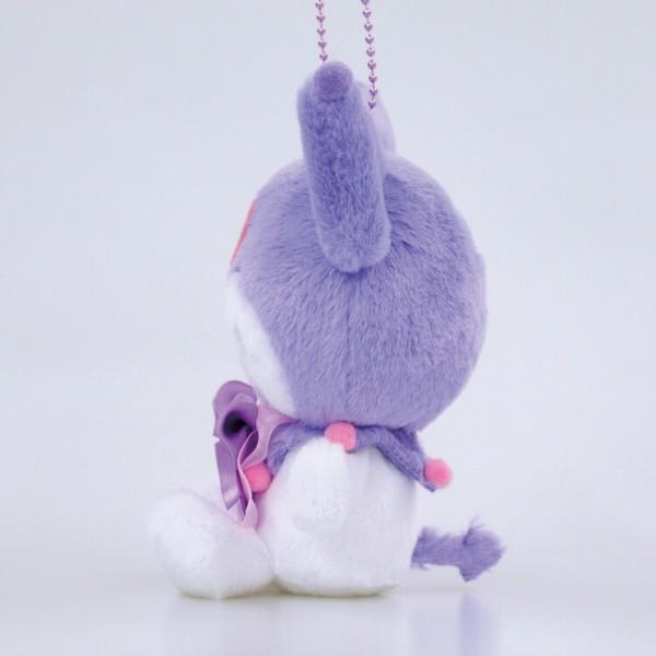 SANRIO© Kuromi Hanging Plush Bow With Diamond (Japan Edition)