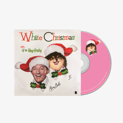 V (BTS) X BING CROSBY - WHITE CHRISTMAS (PINK CD VER.)