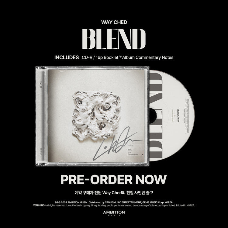 WAYCHED - BLEND (SIGNED EDITION)