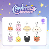 ATEEZ - [ANITEEZ IN DREAMLAND] MINI FACE KEYRING (RANDOM VER)