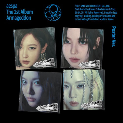 AESPA THE 1ST ALBUM - ARMAGEDDON (POSTER VERSION)