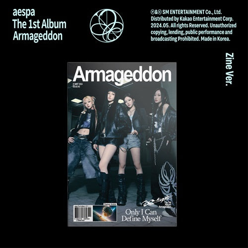 AESPA THE 1ST ALBUM - ARMAGEDDON (ZINE VERSION)