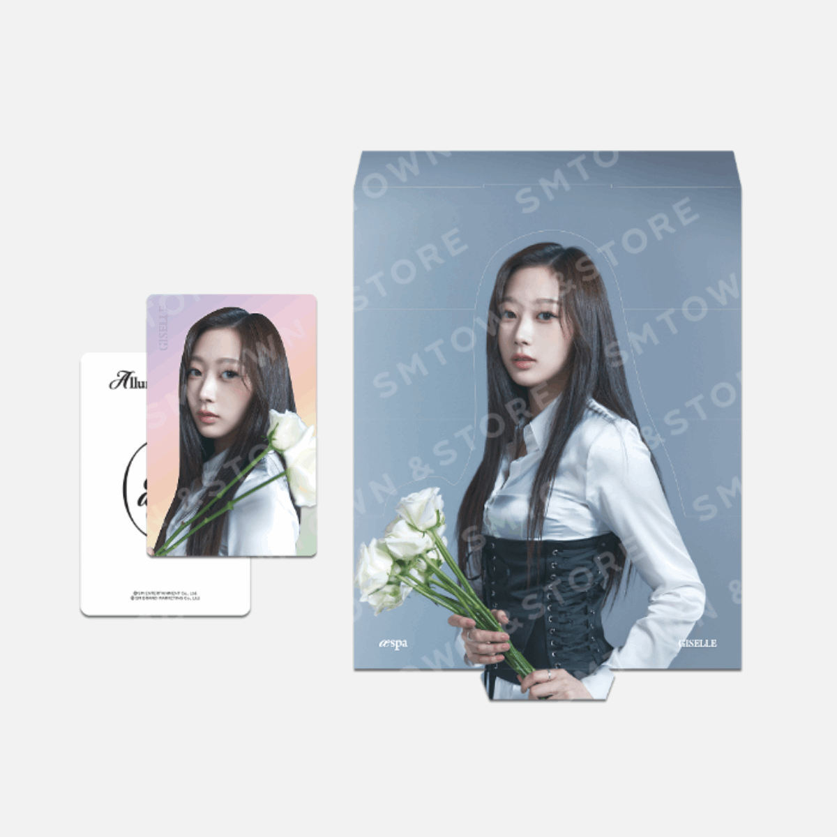 aespa - Alluring Atelier Merchandise - HOLOGRAM PHOTO CARD SET flower version