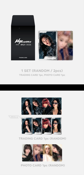 AESPA - #WHIPLASH_MOOD OFFICIAL MERCHANDISE - RANDOM TRADING CARD SET (A VERSION)