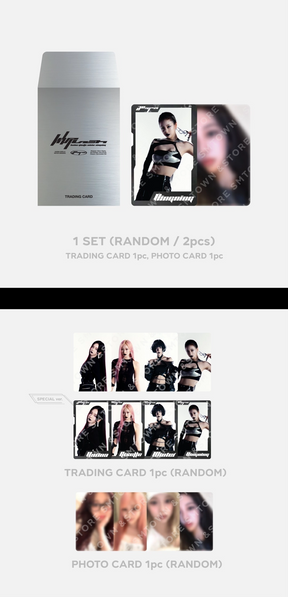 AESPA - #WHIPLASH_MOOD OFFICIAL MERCHANDISE - RANDOM TRADING CARD SET (B VERSION)