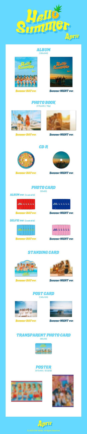 April Summer Special Album - Hello Summer - Broadcast Entertainment & Fantasia