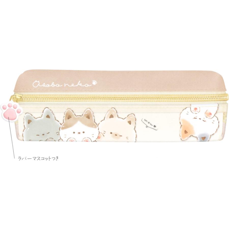 CRUX© Double Cat Pencil Pouch (Japan Edition)