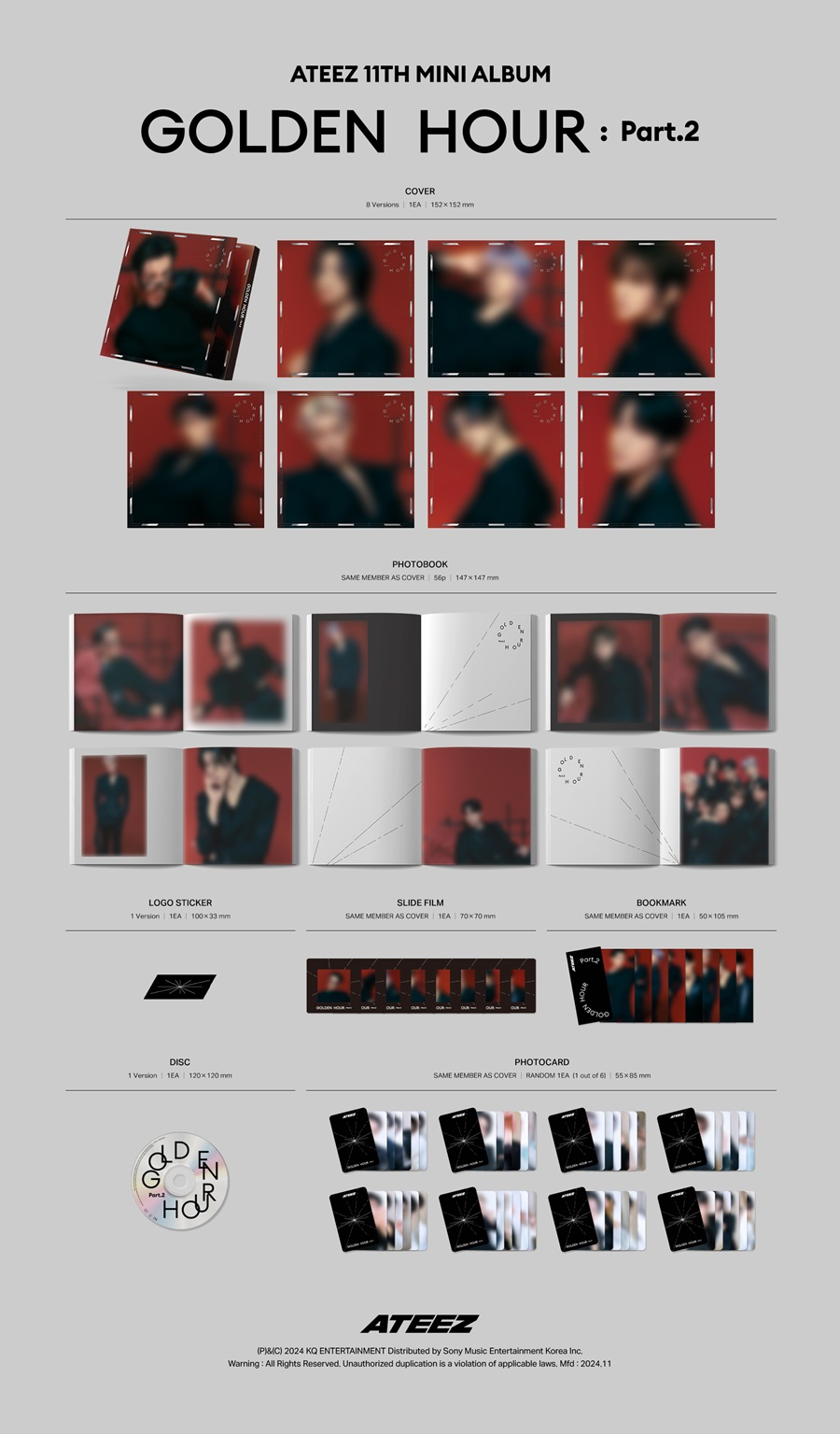 ATEEZ - GOLDEN HOUR : PART 2 (DIGIPACK VERSION)