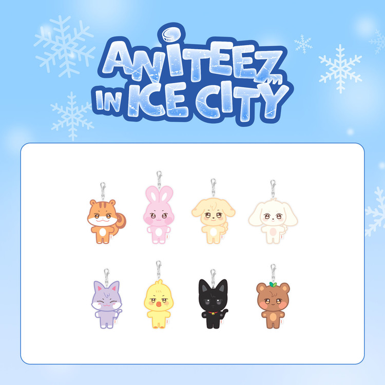 ATEEZ - ANITEEZ POP-UP [ANITEEZ IN ICE CITY] 2ND MERCHANDISE - PLUSH KEYRING