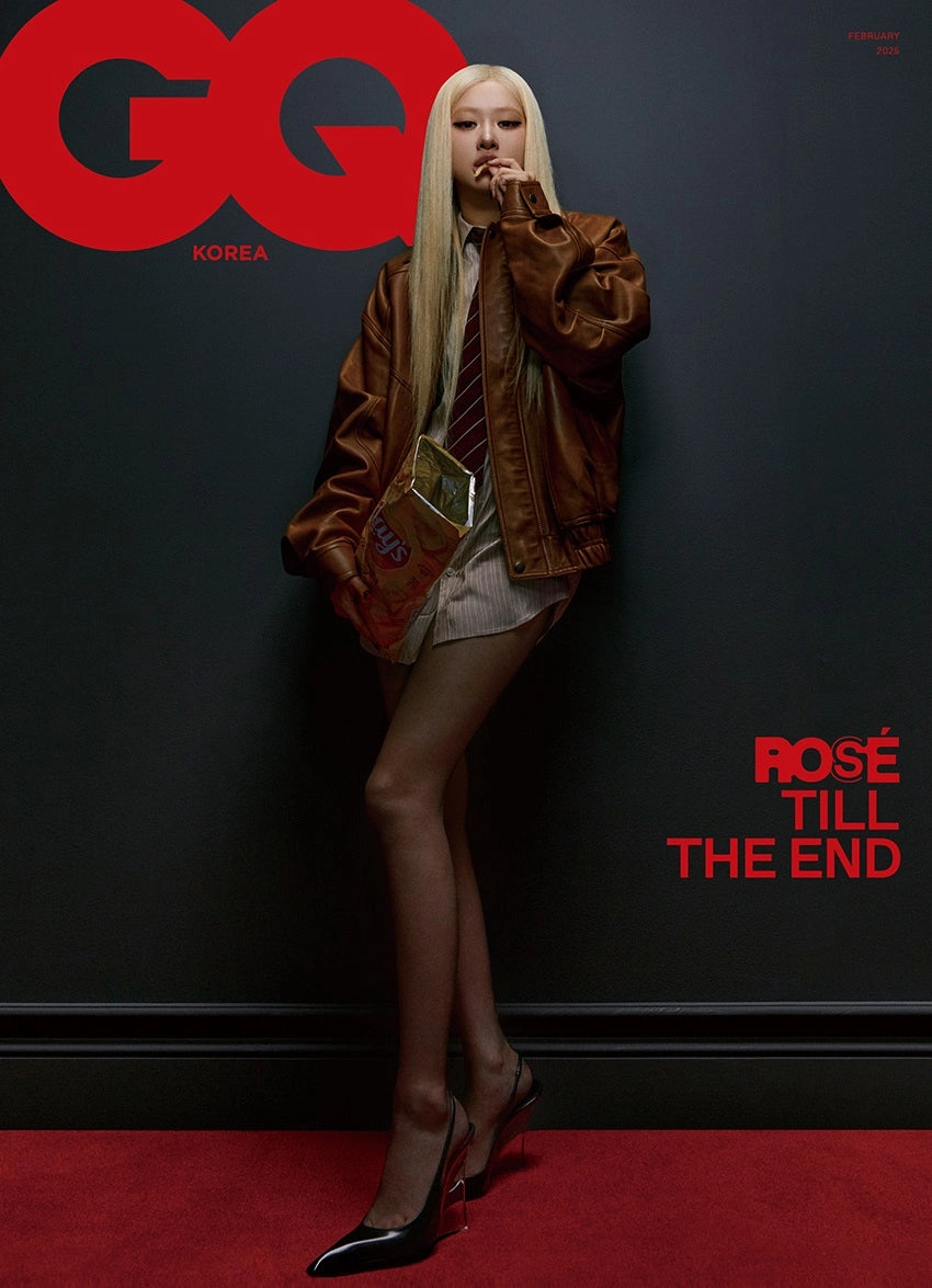 GQ - 2025. 02 (Cover. BLACKPINK ROSÉ) (RANDOM VER)