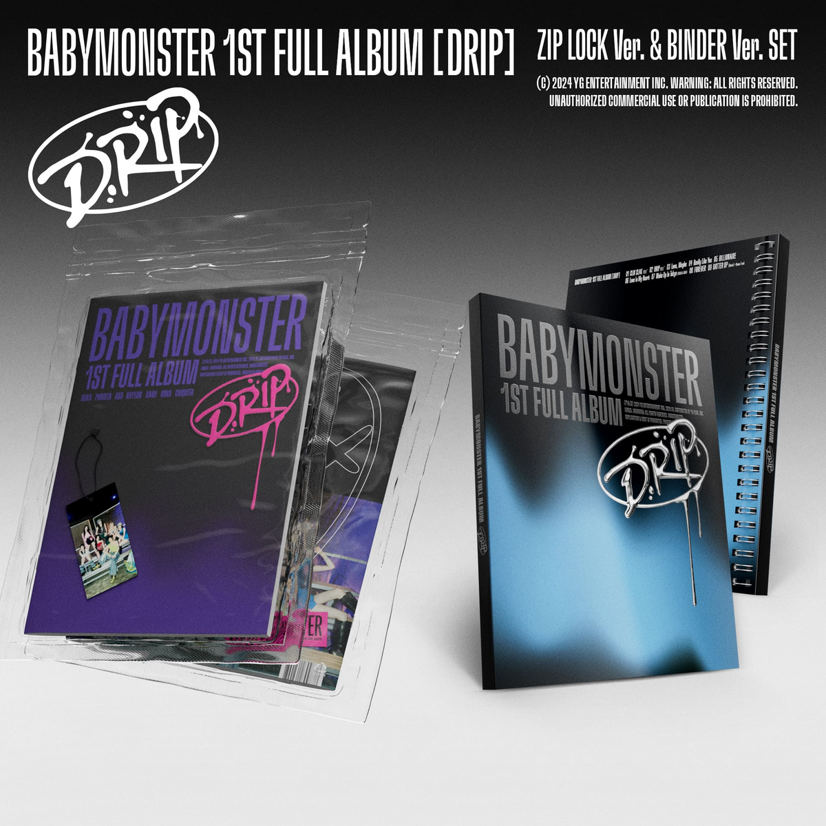 BABYMONSTER 1ST FULL ALBUM - DRIP