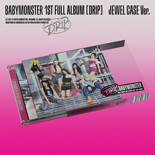 BABYMONSTER - 1ST FULL ALBUM: DRIP (JEWEL CASE VERSION)