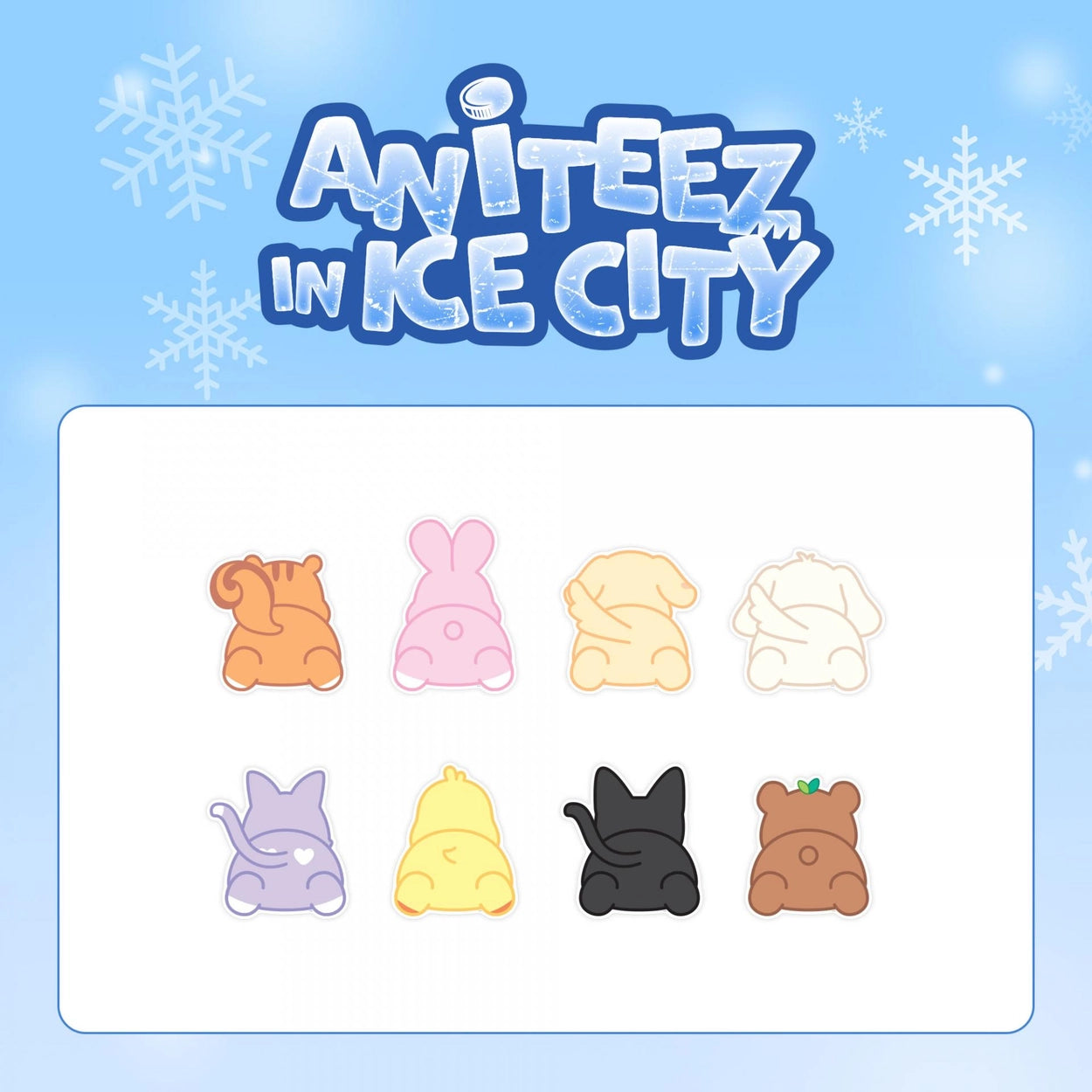 ATEEZ X ANITEEZ IN ICE CITY OFFICIAL MD - MOUSE PAD