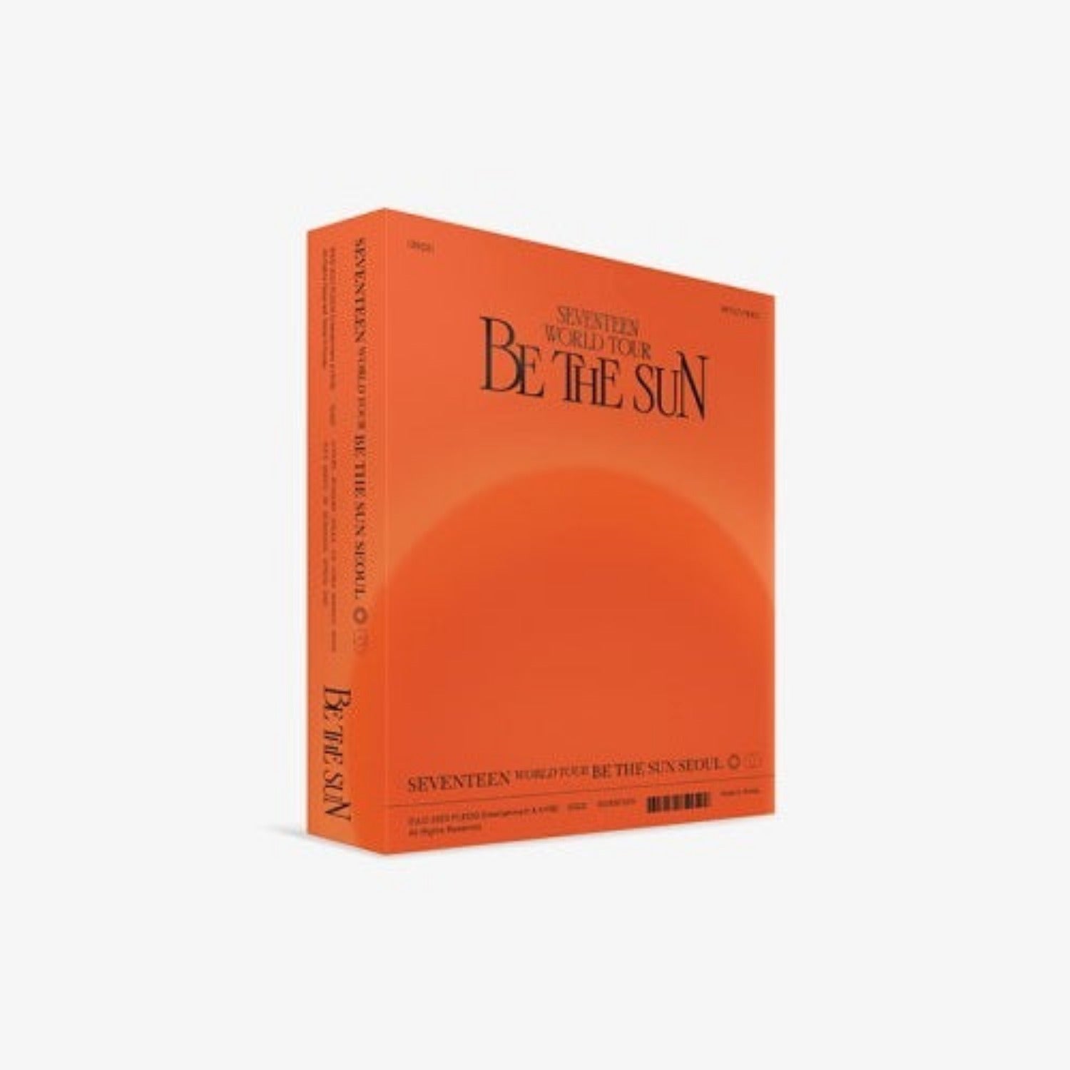 SEVENTEEN - WORLD TOUR BE THE SUN DVD