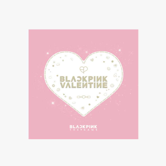 BLACKPINK - (BLACKPINK: THE GAME) PHOTOCARD COLLECTION (LOVELY VALENTINE'S EDITION)