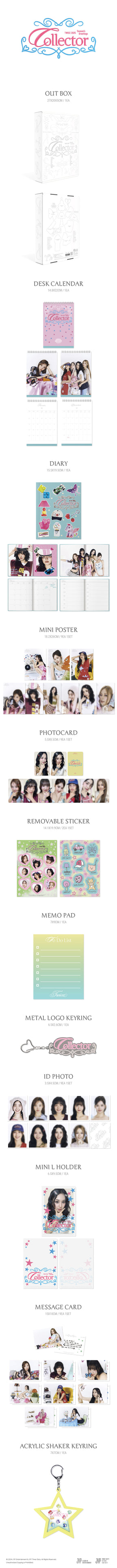 TWICE 2025 SEASON'S GREETINGS - COLLECTOR