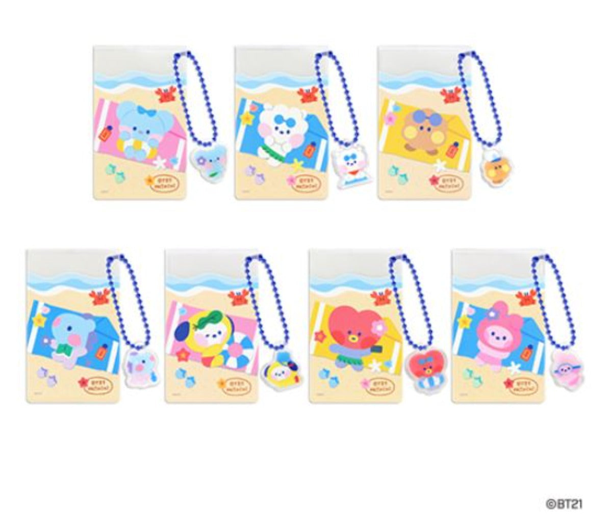 BT21© Clear Card Pocket (Summer Sky) (Korea Edition)