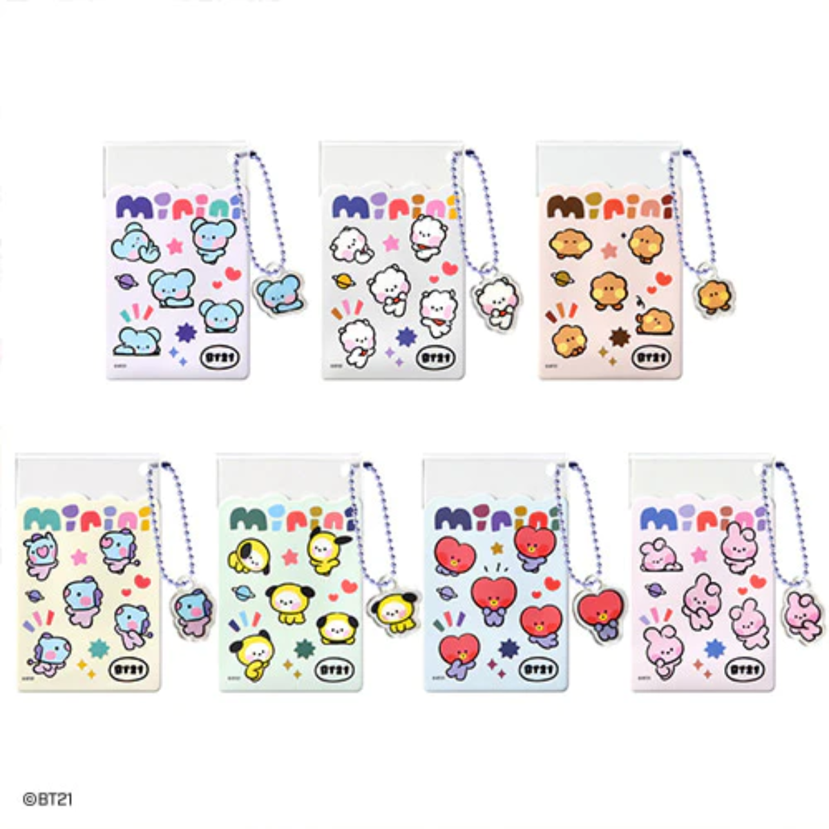 BT21© Mini Clear Card Pocke (Korea Edition)