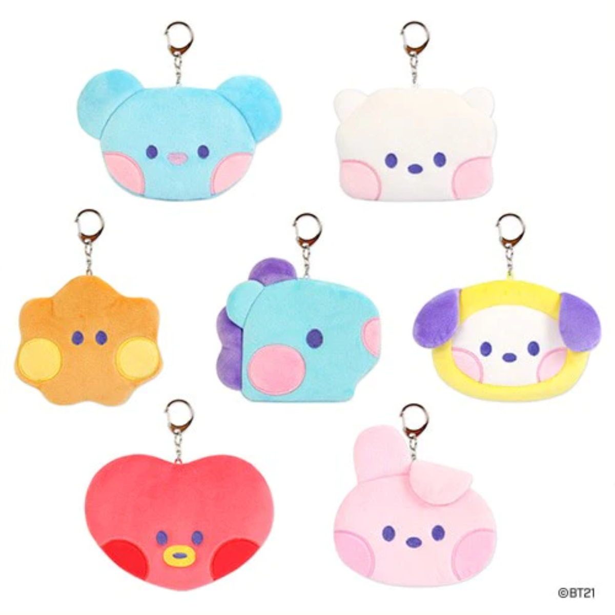 BT21© minini Plush Pouch (Korea Edition)