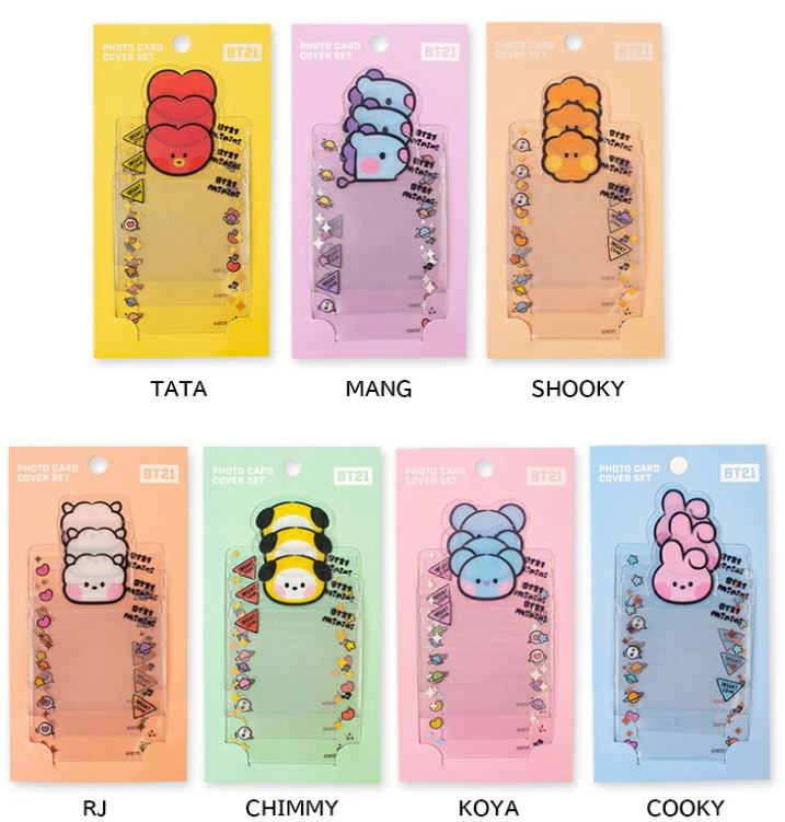 BT21© Photocard Cover Set (Korea Edition)