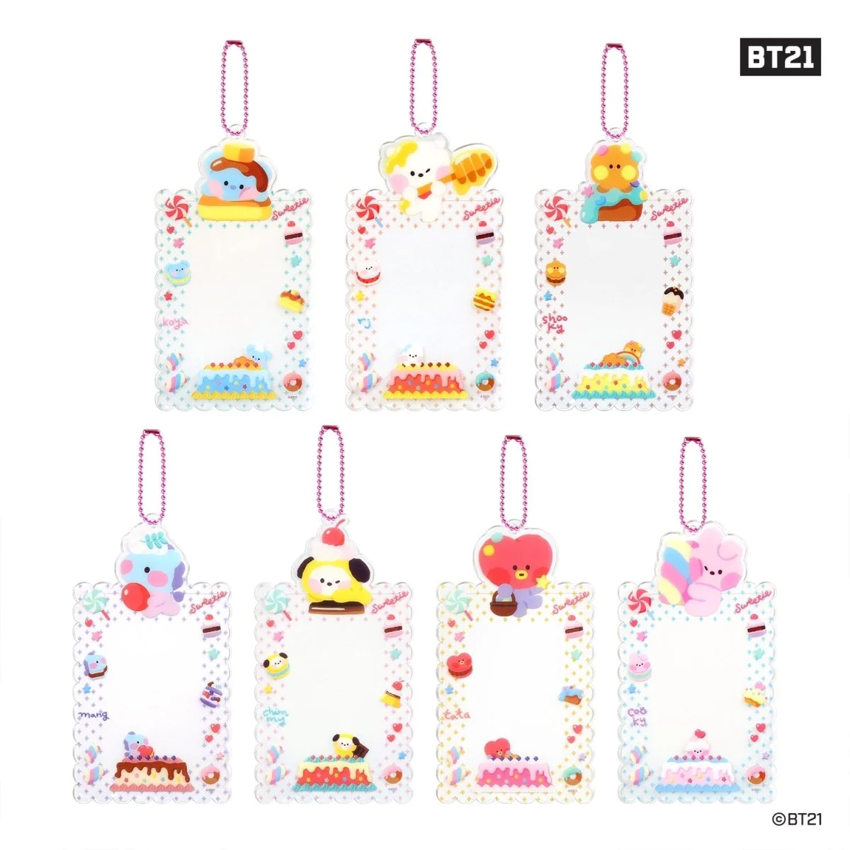 BT21© minini Photo Holder (Sweetie Version) (Korea Edition)