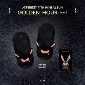 ATEEZ POP-UP - GOLDEN HOUR Part.2 (MD Mito FUR SLIPPERS)