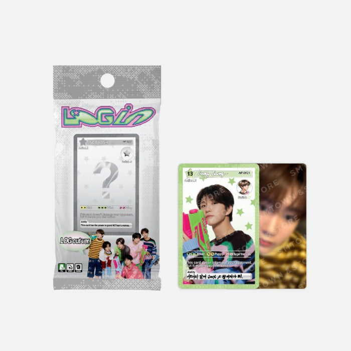 NCT WISH - NCT WISH ASIA TOUR 'LOG in' RANDOM TRADING CARD [LOG out ver.]