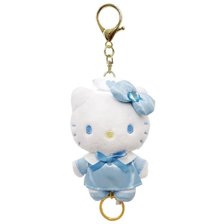 SANRIO© Hello Kitty Plush Key Holder With Reel (Japan Edition)