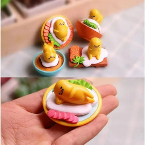 SANRIO Gudetama Figure Set 8in1