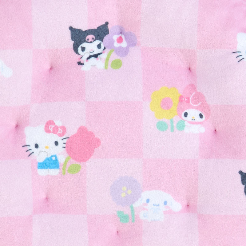 SANRIO© Cushion Flower Pastel Checkers (Japan Limited Edition)