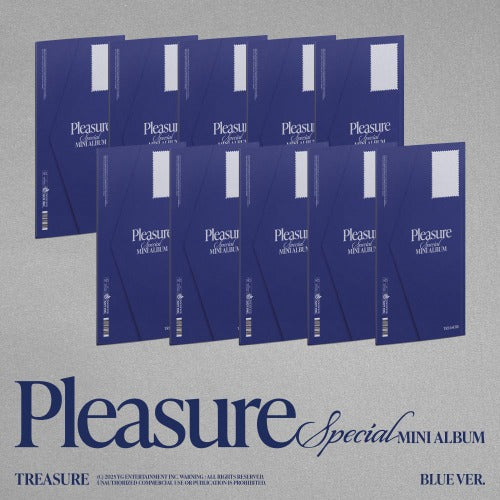 TREASURE SPECIAL MINI ALBUM - PLEASURE (BLUE VER.)