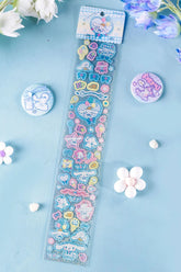 SANRIO Character Long Flower Joytop Stickers 32pcs