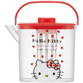 SANRIO© Character Clear Tea Pot 1.2L (Japan Edition)