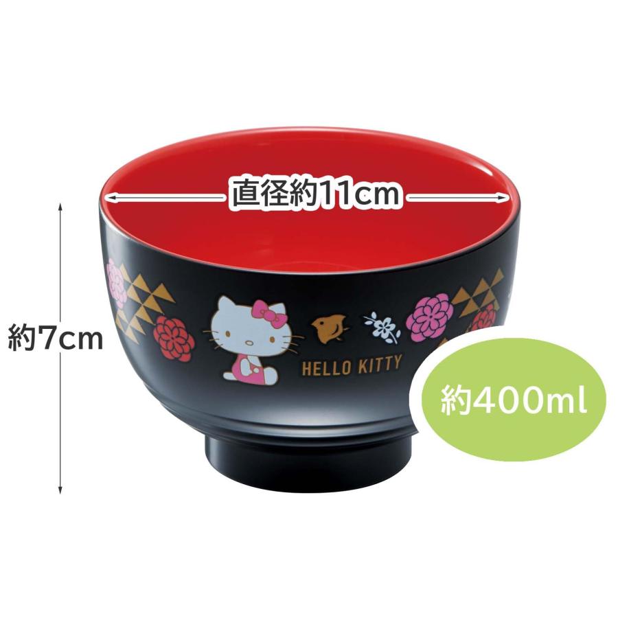 SANRIO© Hello Kitty SKATER Painted Soup Bowl 400ml (Japan Edition)