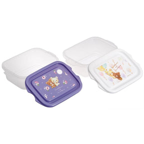 RILAKKUMA© Antibacterial Food Container 500ml Set of 2 (Japan Edition)