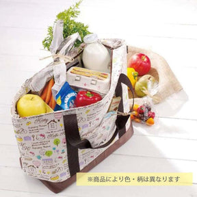 MOOMINS© Skater Linen-Style Tote Cooler Shopping Bag (Japan Edition)