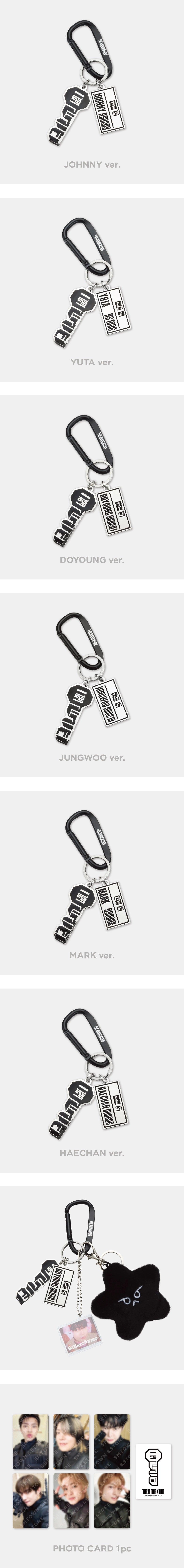 NCT 127 - 4TH TOUR ‘NEO CITY : SEOUL – THE MOMENTUM’ CARABINER KEYCHAIN SET (RANDOM VER)