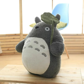 TOTORO© Plush Grey with Leaf