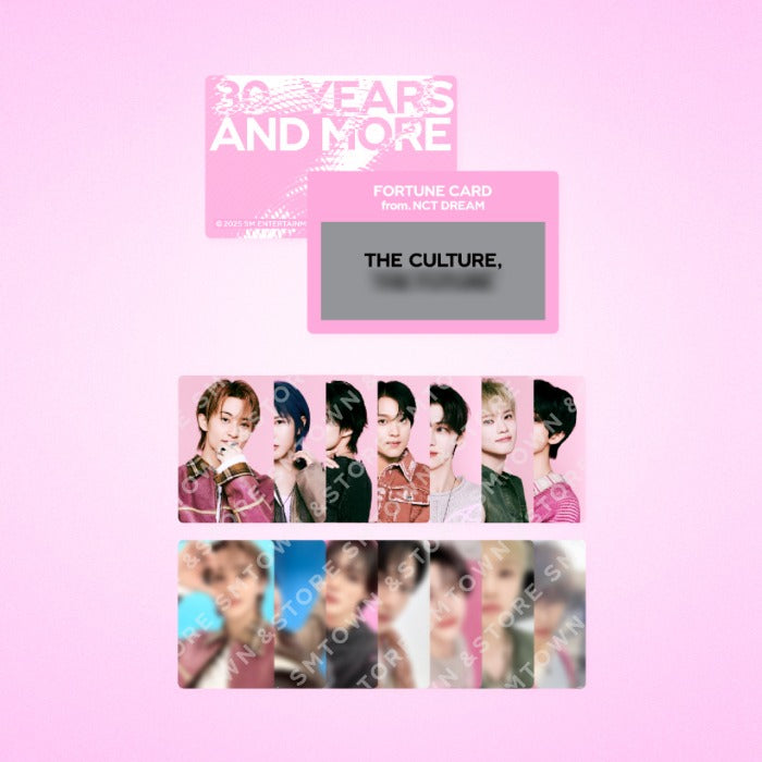 NCT DREAM - [SMTOWN LIVE 2025] FORTUNE SCRATCH CARD SET