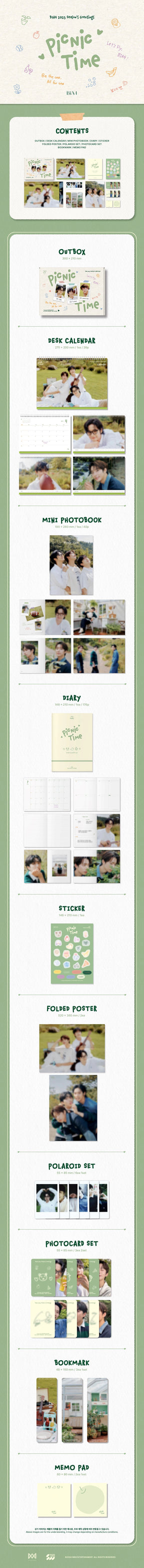 B1A4 2025 SEASON’S GREETINGS - PICNIC TIME