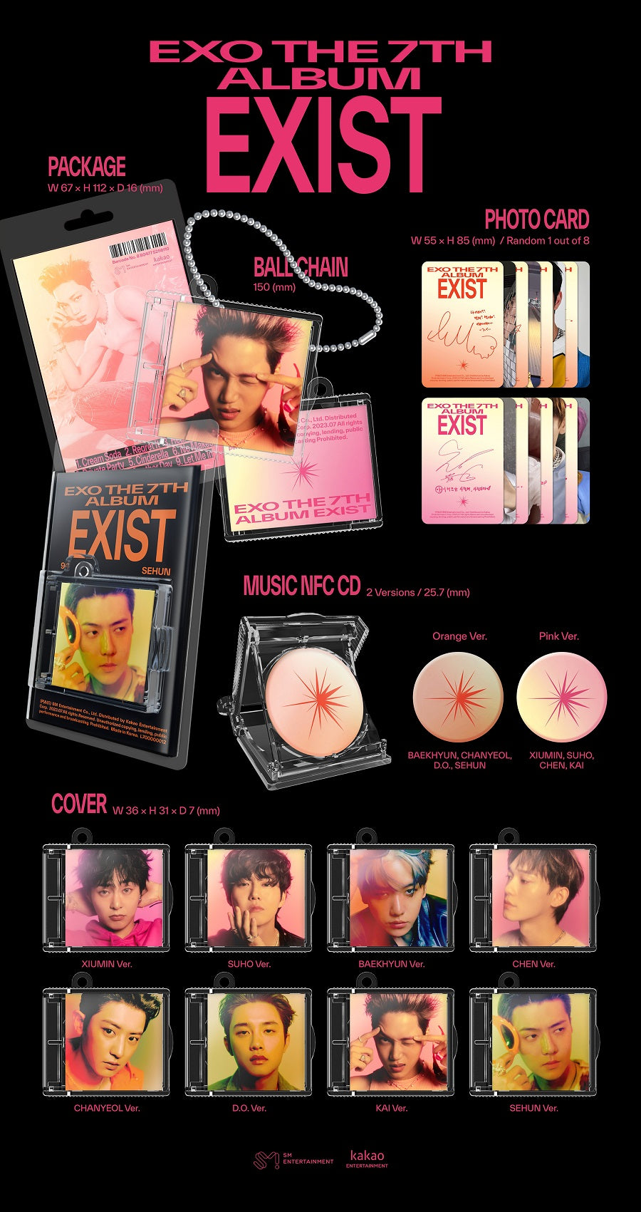 EXO VOL. 7 - EXIST (SMINI VERSION)