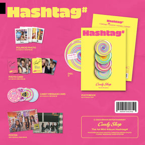 CANDY SHOP 1ST MINI ALBUM - HASHTAG#