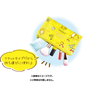 POKÉMON© Time to Enjoy Yellow Flat Pouch (Japan Edition)